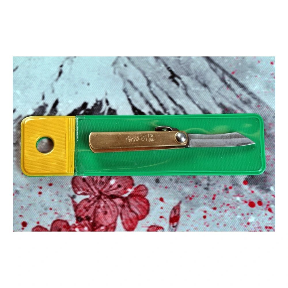 foto Sekiryu Japan Japonsk� zav�rac� n�� Higonokami mini � mosaz, ocel SK-5